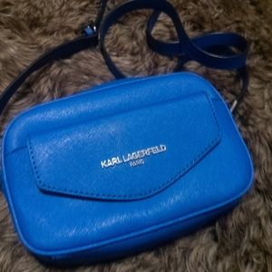 ▫️Karl Lagerfeld Paris Colbolt Blue Crossbod…